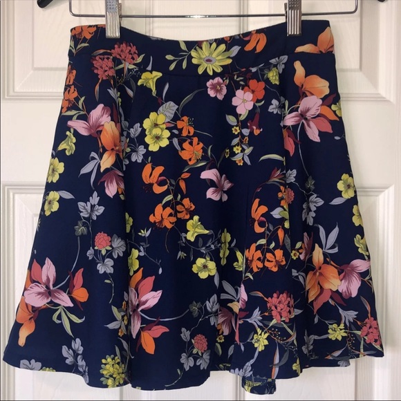 Floral Skirt Honey Punch - Picture 2 of 4
